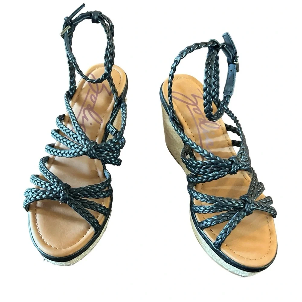 Zodiac Shana Espadrille Wedge Sandal Size 9